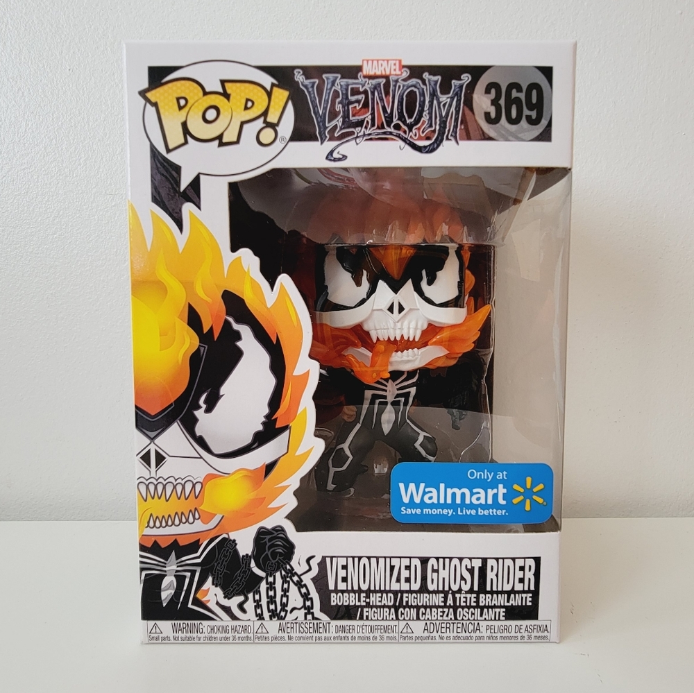 Marvel Venomized Ghost Rider Funko Pop Walmart Exclusive